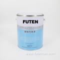 4L empty round paint tin can